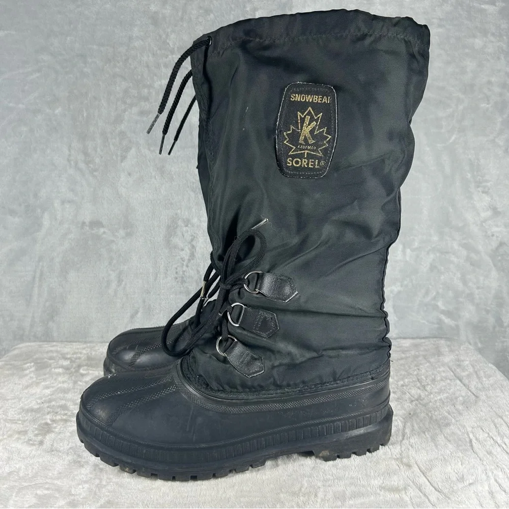 Sorel Snowbear Kaufman Men’s Size 6 Boots Thick Insulation Liner Steel Shank
